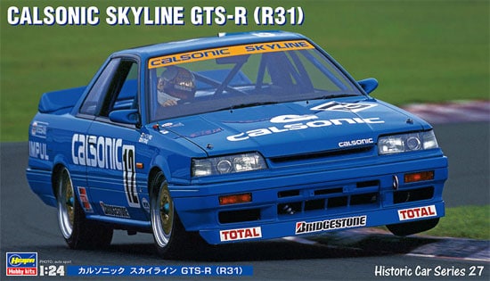 Kit Coche 1/24 -Calsonic Skyline GTS‐R (R31)- Hasegawa