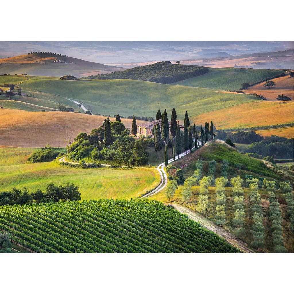 Puzzle 1000 piezas -Toscana- Clementoni
