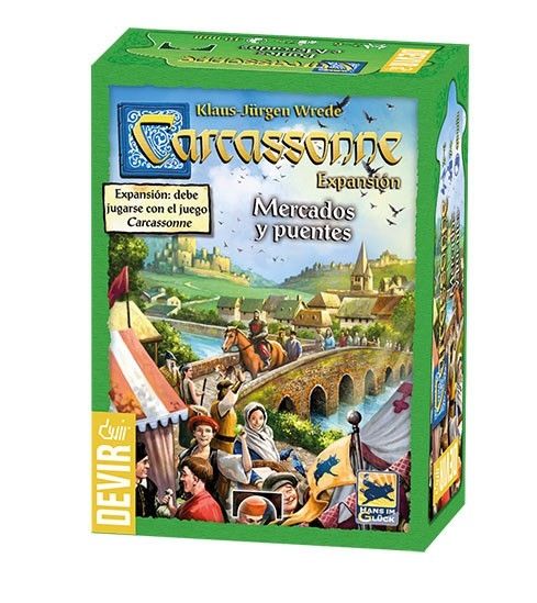 Carcassonne -Mercados y Puentes- Expansión Devir