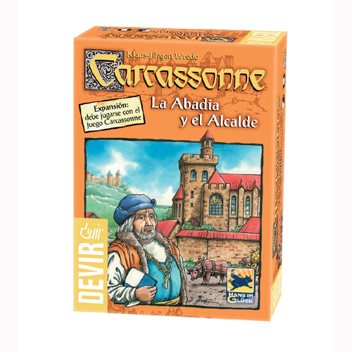 Carcassonne -La Abadía y el Alcalde- Expansión Devir