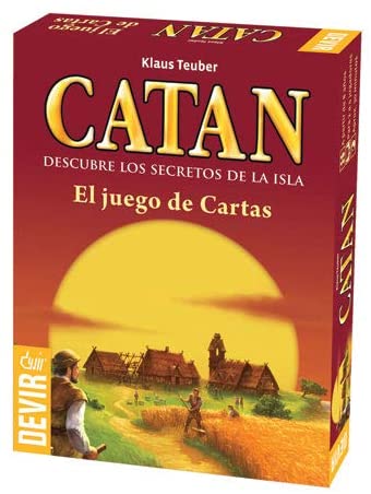 Catan -Juego Cartas Mini de Viaje - Devir