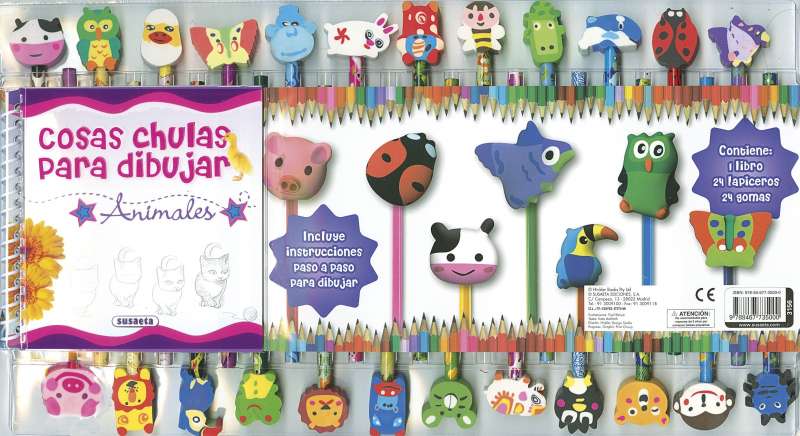 [S3156001] Cosas Chulas para Dibujar Animales- Susaeta
