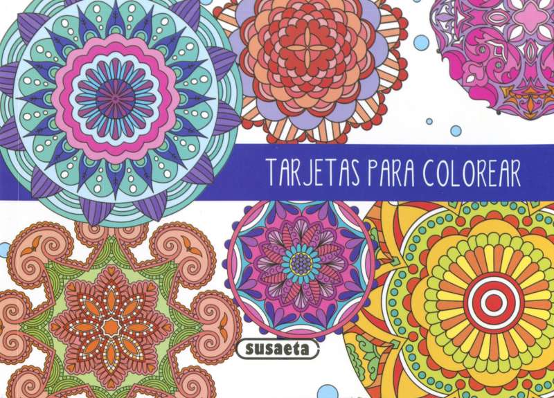 Tarjetas para Colorear: Mandalas - Susaeta