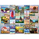 Puzzle 1500 piezas -Collage Costero- Ravensburger