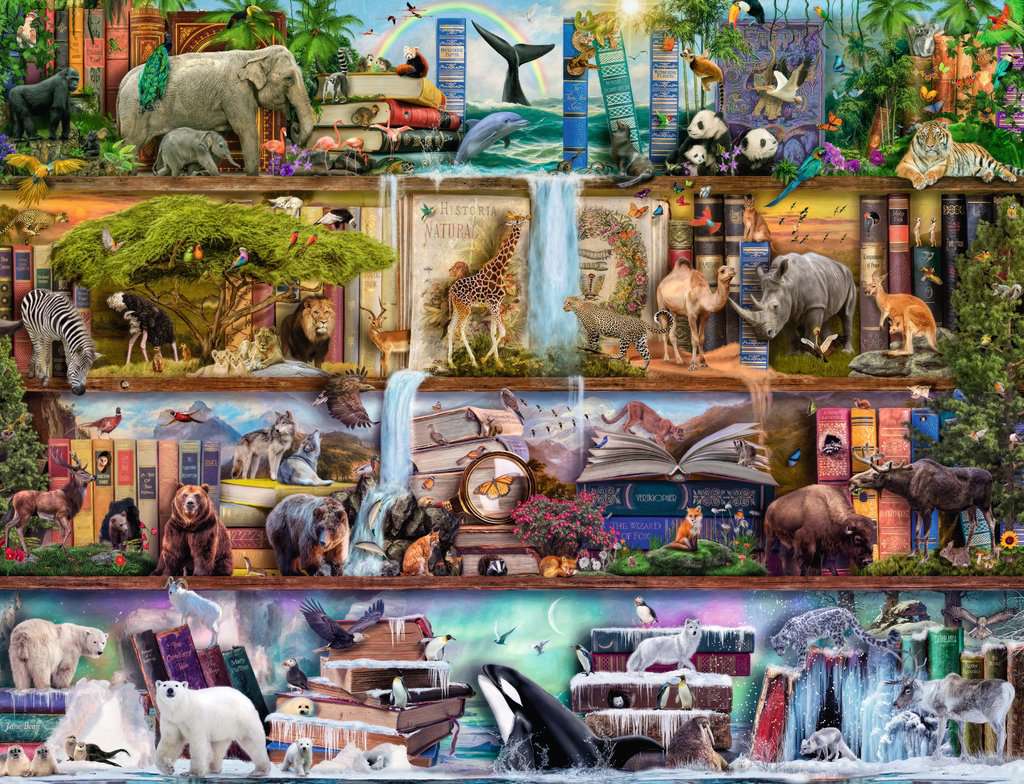 Puzzle 2000 piezas -Animales Salvajes- Ravensburger
