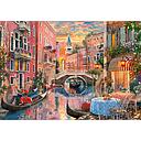 Puzzle 6000 piezas -Atardecer en Venecia- Clementoni