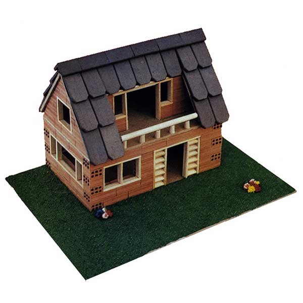 Kit Construcción Casita Cerámica -Modelo 119- Eurokit