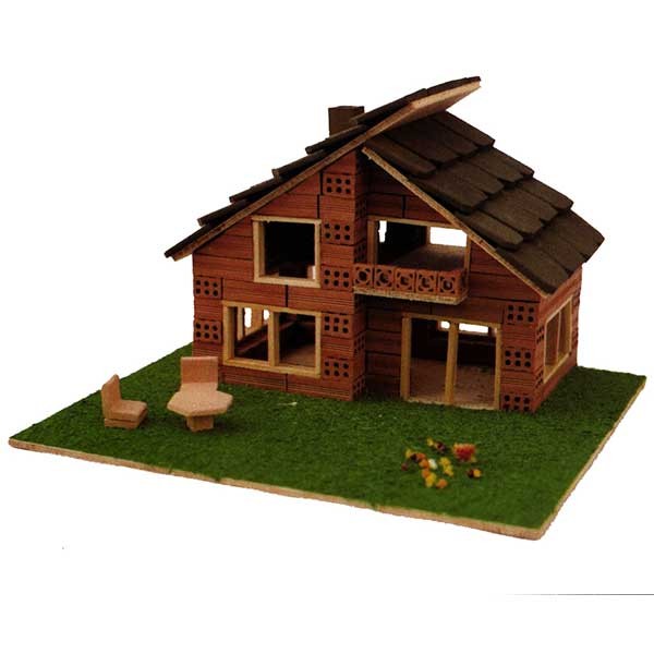 Kit Construcción Casita Cerámica -Modelo 130- Eurokit