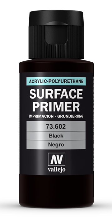 [73602] Imprimación Acrílica 60 ml. Acrylicos Vallejo (Negro )