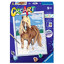 Set CreArt Pintar por Números -Caballo- Ravensburger