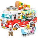 Kit -Furgoneta Pizza Truck- 491 pzs. Loz Mini