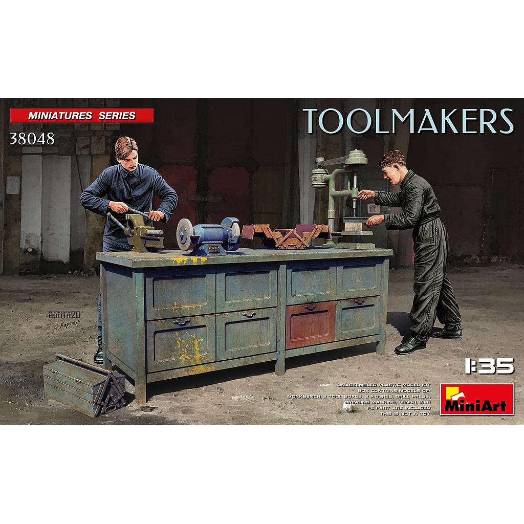 [38048] Figuras -Toolmakers / Cerrajeros- 1/35 MiniArt