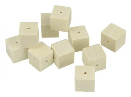 [21005014] Cuenta -Cubo- Madera 15 x 15 mm. Artemio (Unidad)