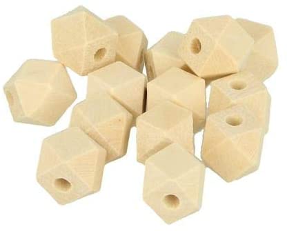 [21005095] Cuenta -Poliedro- Madera 12 x 14 mm. Artemio (Unidad)