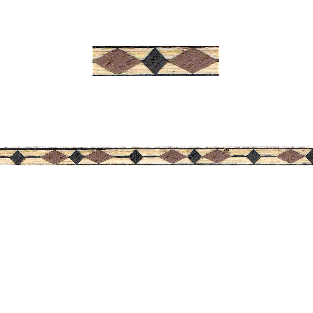 Greca Marquetería / Taracea 5 x 500 mm. Mod. 372