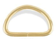 Anilla "D" Piquete 50 mm. Metal