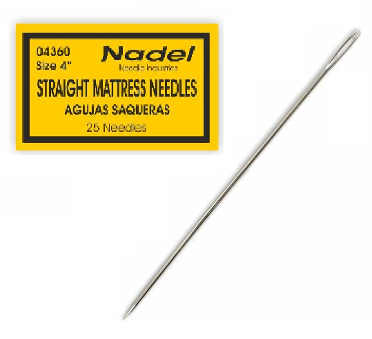 [0436006] Aguja Colchonera / Saquera 6" Nadel (Unidad)
