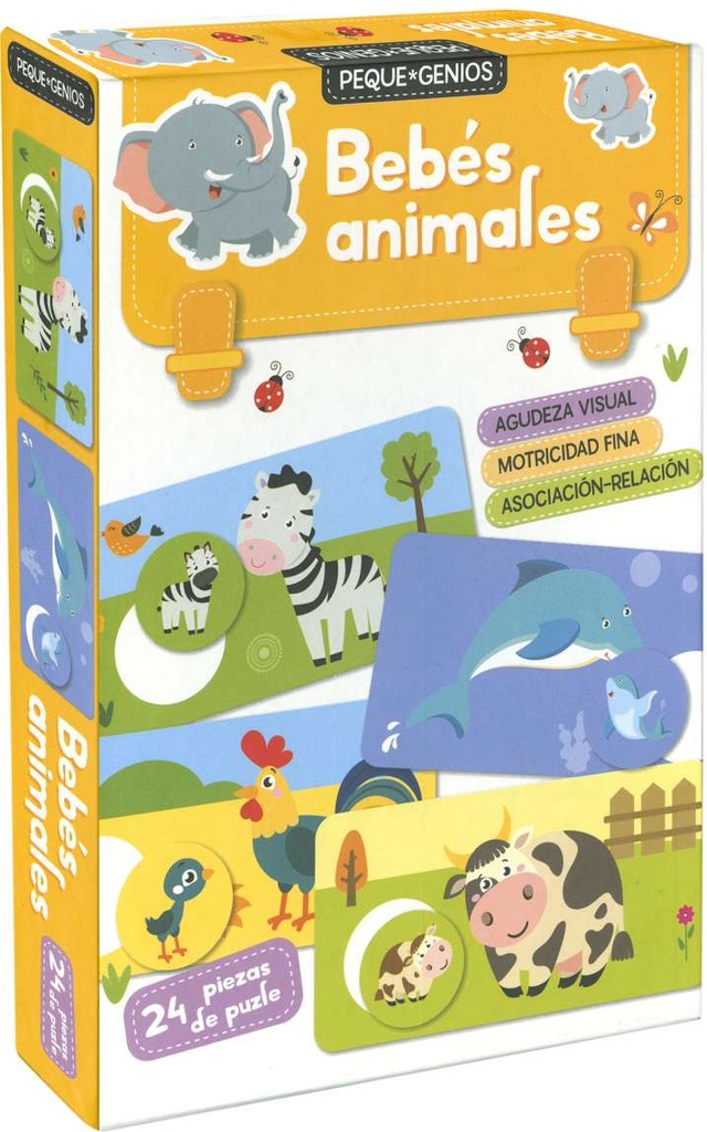 Peque-Genios: Bebés Animales - Susaeta Ediciones