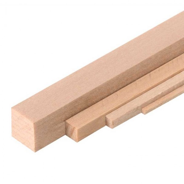 Listón Tilo 1,5 x 5,0 x 1000 mm. Amati