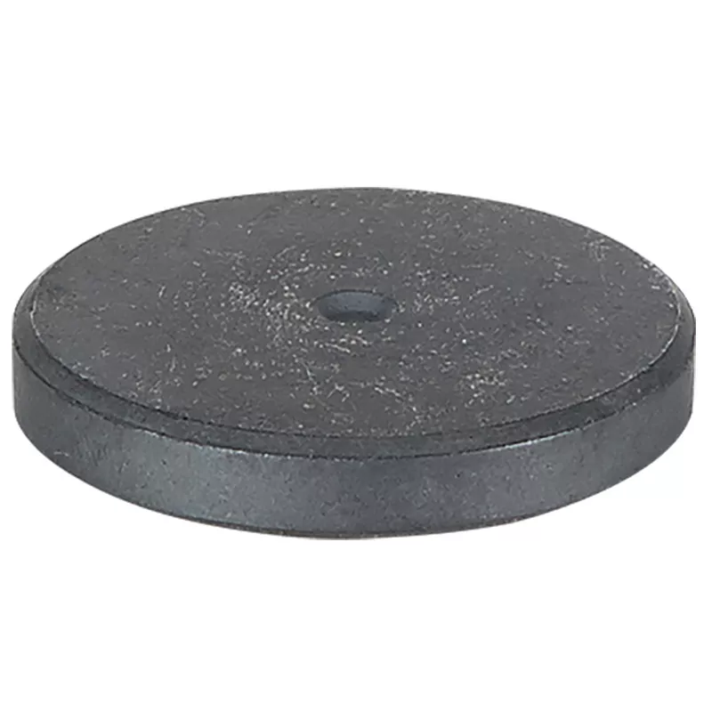Imán Ferrita Circular 20 x 3 mm. Negro
