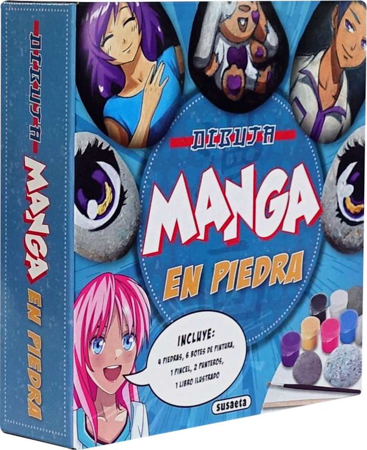 Dibuja Manga en Piedras - Susaeta Ediciones