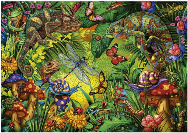 Puzzle 500 piezas -Bosque de Colores- Educa