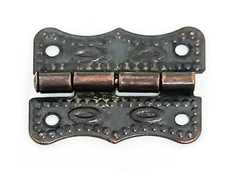 Bisagra Cobre Envejecido -Vintage- 30 x 24 mm.