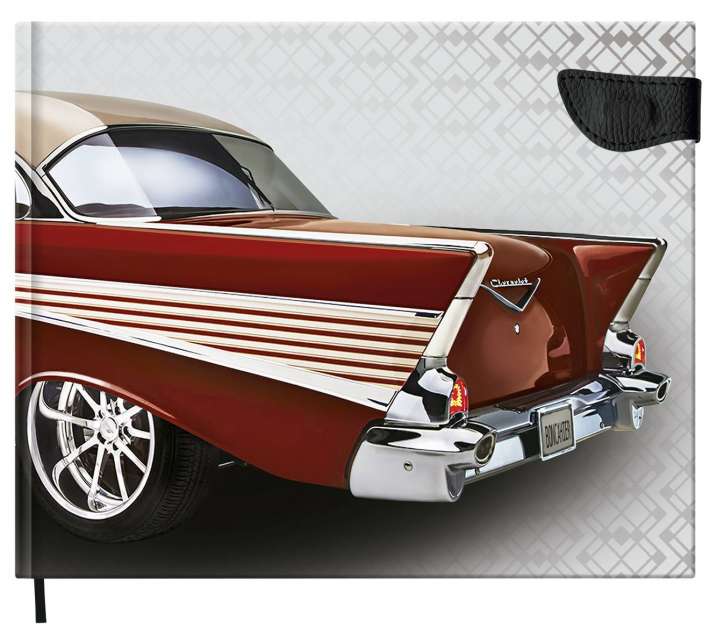 Cuaderno Viaje 19,5 x 15,6 cm. 144 páginas -On the Road: Chevrolet Bel Air- Boncahier