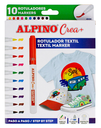 Estuche Rotuladores Textil (10 Colores) Crea+ Alpino