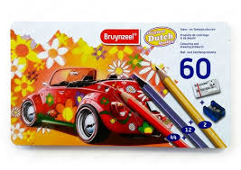 Caja Metal 60 Lápiz Color Bruynzeel 