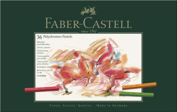 Estuche 36 Tizas Pastel Polychromos Faber-Castell