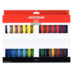 [17820424] Talens Set 24 Tubos 20 ml. Acrílico Amsterdam