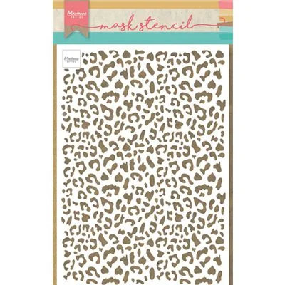 [PS8068] Plantilla Stencil 23 x 15 cm. -Leopard- Marianne Design