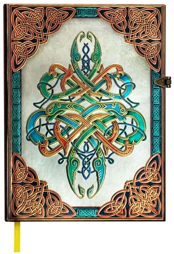 [B0041001] Cuaderno Viaje 15 x 20 cm. 144 páginas -Arte Celta 1- Boncahier