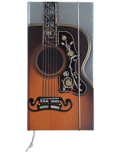 [B0028004] Cuaderno Viaje 9,5 x 18 cm. 144 páginas -Rock: Super Jumbo 200- Boncahier 