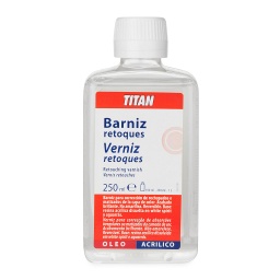 [091001114] Barniz Retoques (250 ml.) Titán