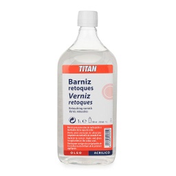 [091001101] Barniz Retoques (1000 ml.) Titán