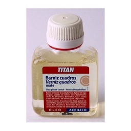 [091001410] Barniz Cuadros Mate Opal (100 ml.) Titán