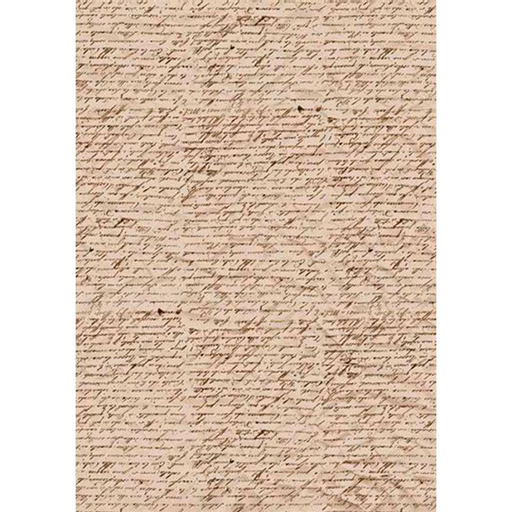 [pau 36] Papel Arroz Decorado 35 x 50 cm. -Escritura-