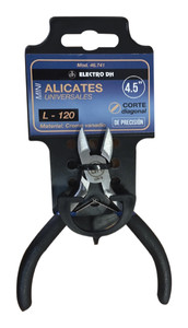 [46.741] Mini Alicate Corte Lateral 120 mm. Cromo Vanadio Electro Dh