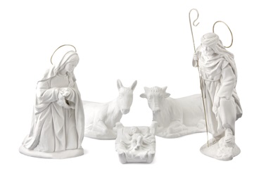 [ALA 0402] Figuras Nacimiento Hebreo 22 cm. (5 pzs.) Escayola