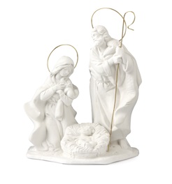 [ALA 0117] Nacimiento Compacto Moderno 17 cm. Escayola