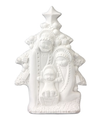[ALA J-707] Nacimiento Infantil 16 cm. para Colgar Escayola