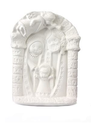 [ALA J-706] Nacimiento Infantil 25 cm. para Colgar Escayola