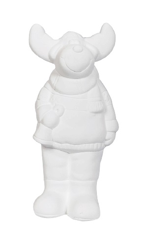 [ALA 0519] Reno con Campana 16 cm. Escayola