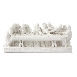 [ALA 2501] La Santa Cena 32x13 cm. Escayola