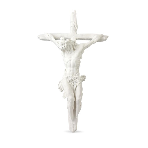 [ALA 2903] Cristo en la Cruz 54 cm. Escayola