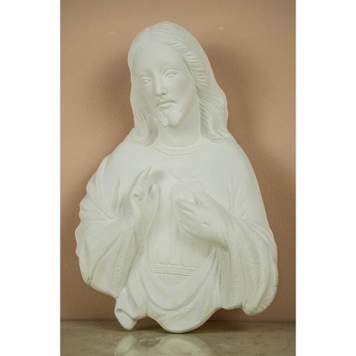 [ALA X-18] Sagrado Corazón 33 cm. Escayola