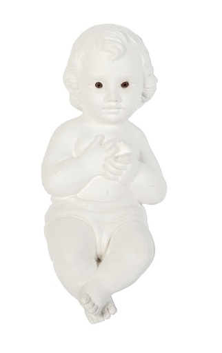 [ALA 4303] Niño Jesús Acostado 22 cm. Escayola