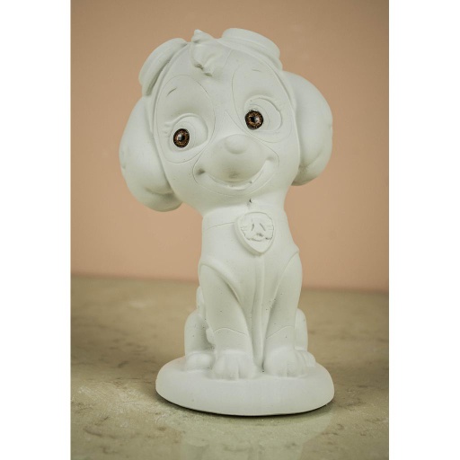 [ALA 1411] Perrita 18 cm. Escayola